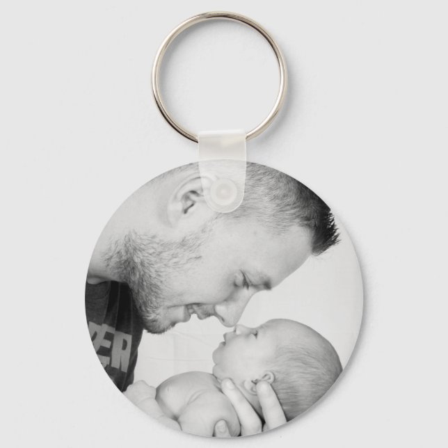 with photo to customize keychain (Front)