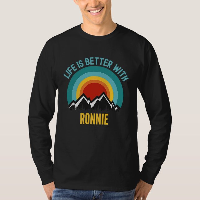With Ronnie Dating Ronnie T-Shirt (Front)