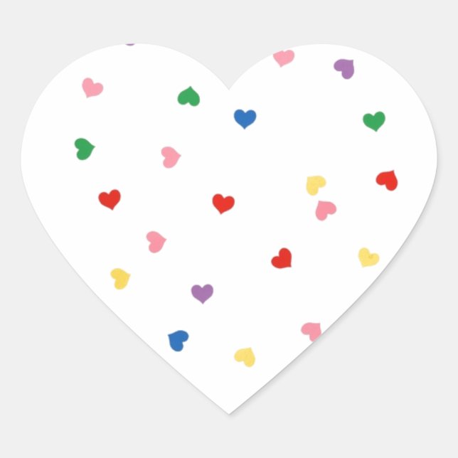 with small hearts heart sticker (Front)