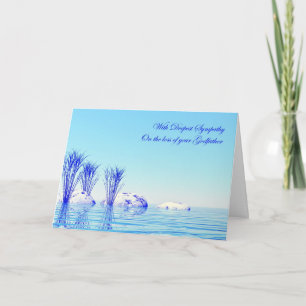 With sympathy for godfather card