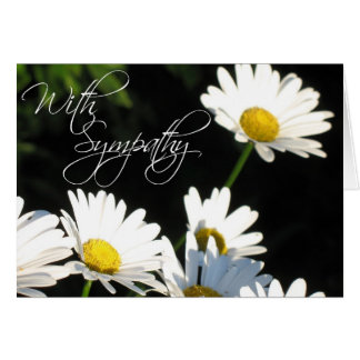 With Sympathy Greeting Card