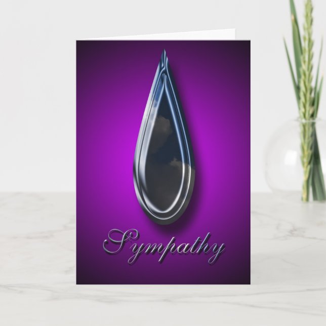 With Sympathy In Time Of Loss Card (Front)