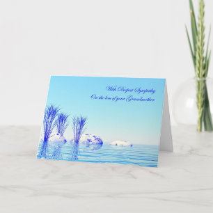 With sympathy on loss of grandmother card