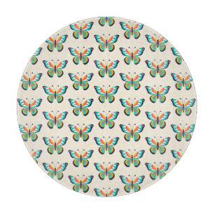 With Text Butterfly Cutting Board
