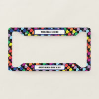 With text Colorful pickleball paddles 💚❤️💛💙