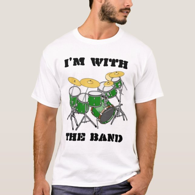 With the band T-Shirt (Front)