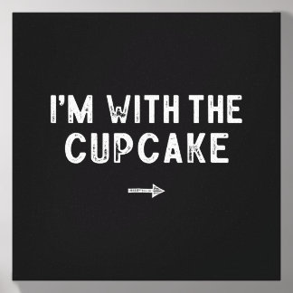 With The Cupcake Costume Matching Lazy Halloween Canvas Photo Tile