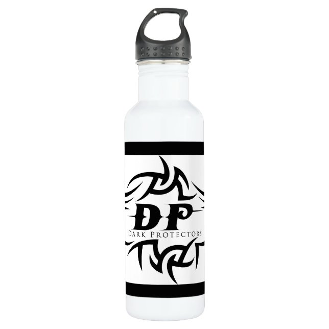 with The Dark Protectors Logo Water Bottle (Front)