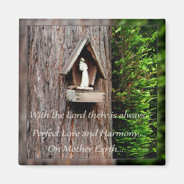 With the Lord... Magnet (Front)