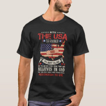 With The USA So Divided I m Just Glad To Be On Sid T-Shirt