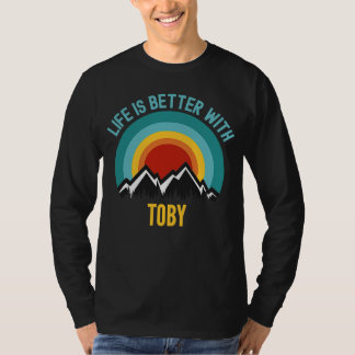 With Toby Dating Toby T-Shirt