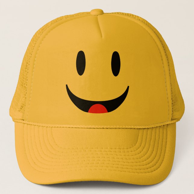 With Tongue Face Trucker Hat (Front)