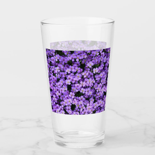 With Violets Glass (Front)