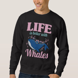 With Whales Sweatshirt