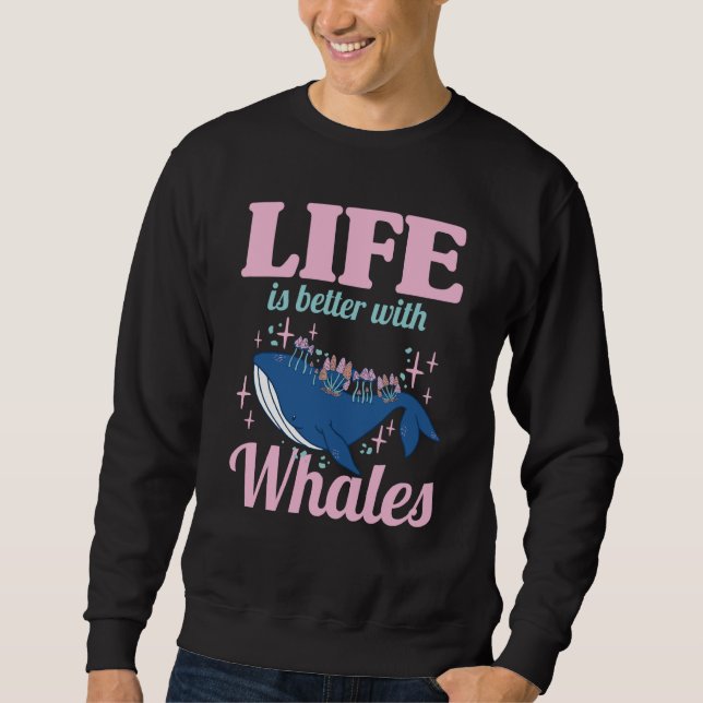 With Whales Sweatshirt (Front)