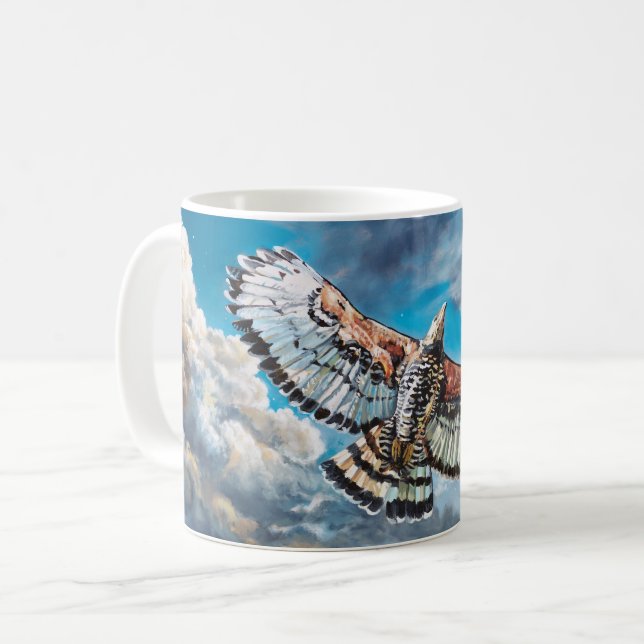 With Wings as Eagles - Coffee Mug (Front Left)