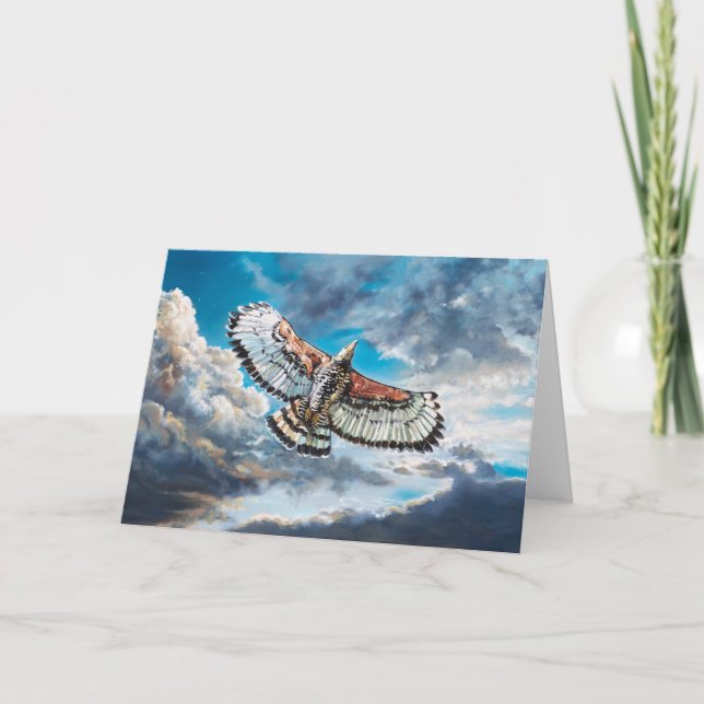 With Wings as Eagles - Thank You Card (Front)