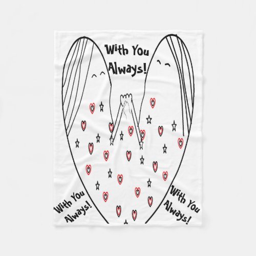 With You Always Baby Blankets by Kriyas Collection
