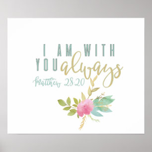 With You Always Verse Poster