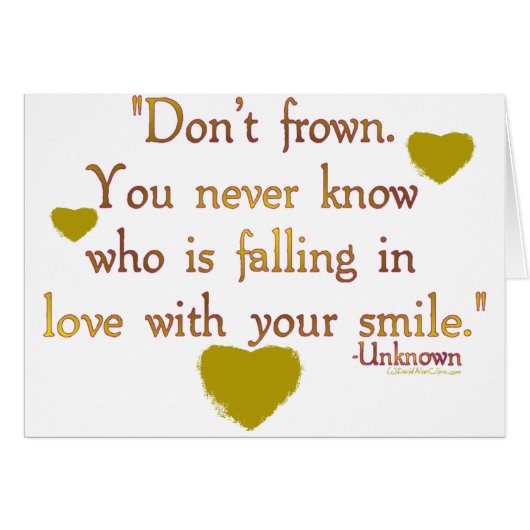 WITH YOUR SMILE CARDS (Front Horizontal)