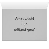 Withered Fallen Leaf/Lost Without You Cards (Inside Horizontal (Bottom))