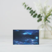 Within a Sea of Blue Business Card (Standing Front)