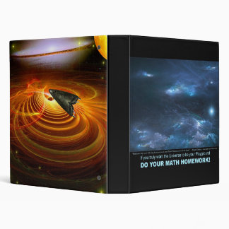Within a Sea of Blue - Inspirational 3 Ring Binder
