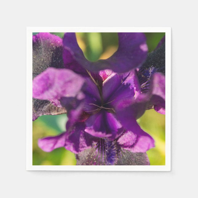 Within An Iris Napkins (Front)