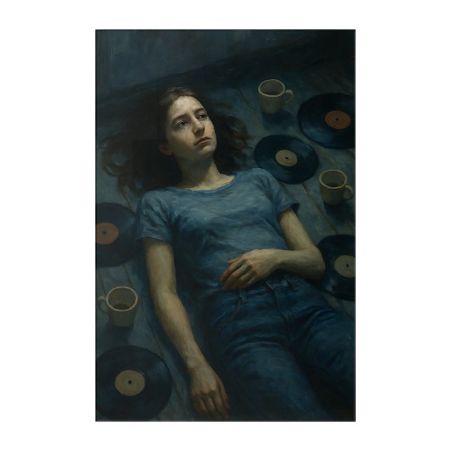 Within my own universe acrylic print (Front)