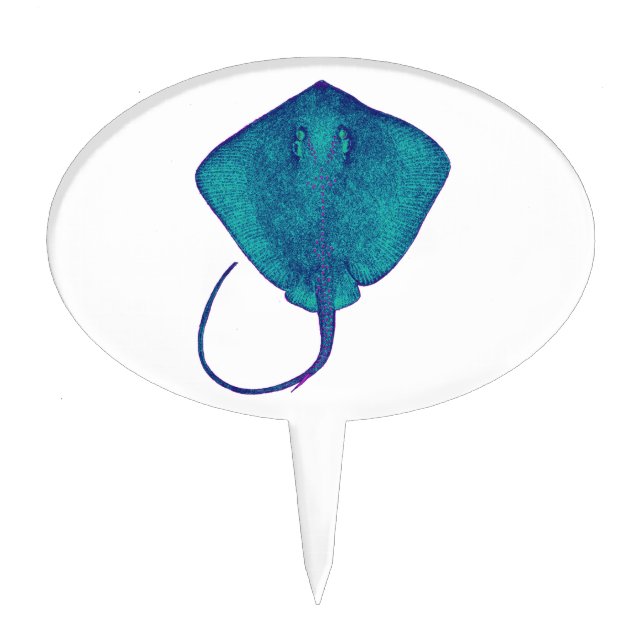 WITHIN THE BLUE CAKE TOPPER (Front)