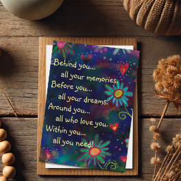 Within you all you Need Inspirational Graduation Card