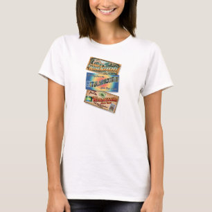 Withlacoochee State Trail Official Postcard T-Shirt