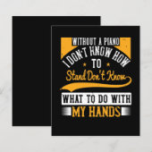 Without A Piano I Don’T Know How To Stand (Front/Back)