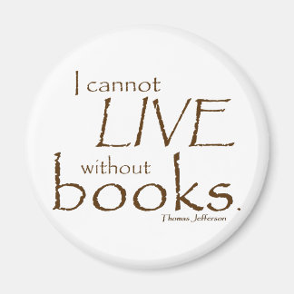 Without Books Magnet