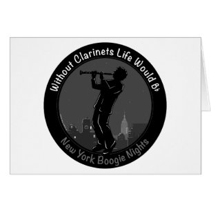 Without Clarinets Life Would B-Flat Cards