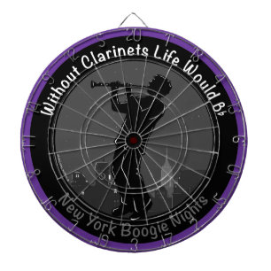Without Clarinets Life Would B-Flat Dart Board