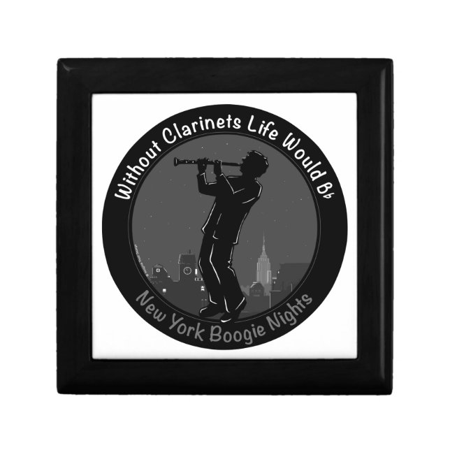 Without Clarinets Life Would B-Flat Gift Box (Front)