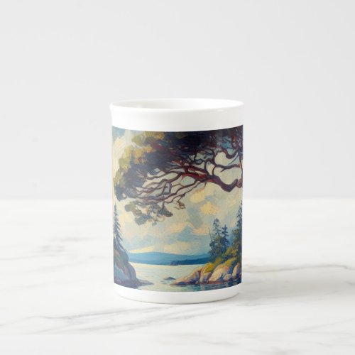 Without Company in Hornby _ Impressionist Painting Bone China Mug