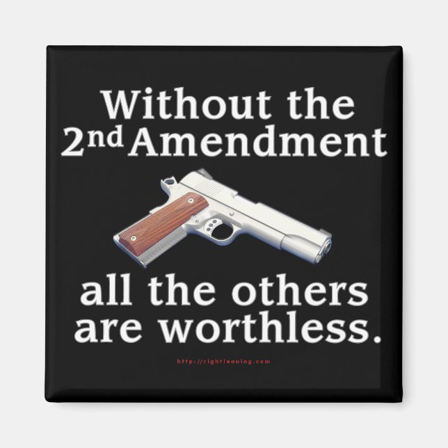 Without the 2nd Amendment Magnet (Front)