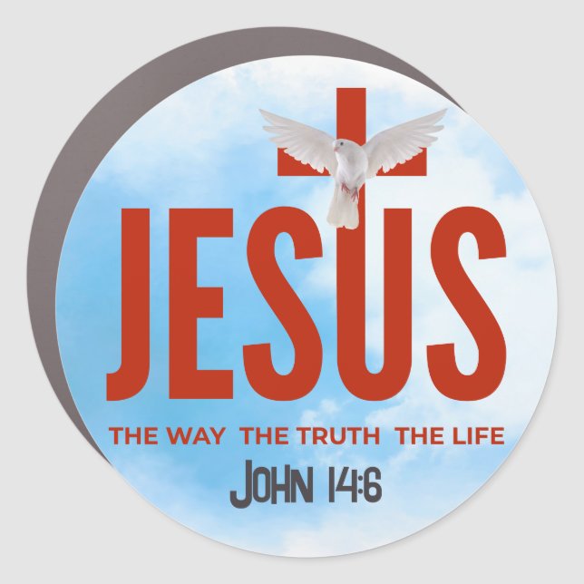 Witness Car Magnet (Front)