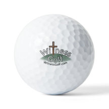 Witness Golf Ball – Scripture Logo Value Golf Ball