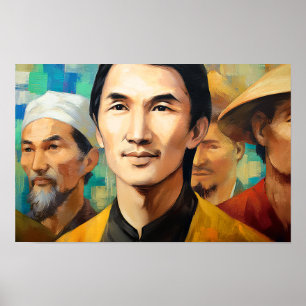 Witness of Faith and Courage: Vietnamese Martyrs Poster