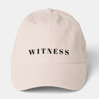 WITNESS PERFORMANCE CAP