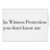 witness protection (Front Horizontal)
