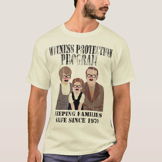 Witness Protection Program T-Shirt (Front)
