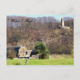 Witten Berger-Denkmal Wasserkraftwerk Postcard