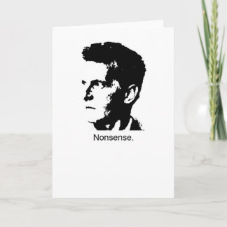 Wittgenstein's Charm Card