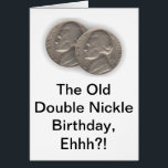 Witty 55th Birthday Card<br><div class="desc">How do say the proper thing in a birthday card when the recipient is turning 55 and isn't as quite up to your speed of humor but likes a little laugh nonetheless? Here it is that perfect birthday card that doesn't insult yet evokes a chuckle and a compliment at the...</div>