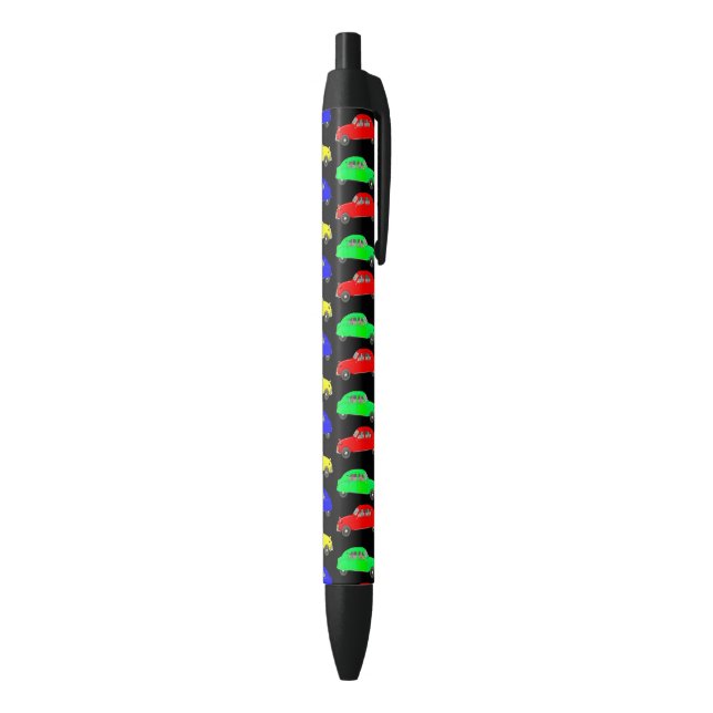 Witty Citroen 2CV Tiled Pattern Pen (Bottom (Vertical))