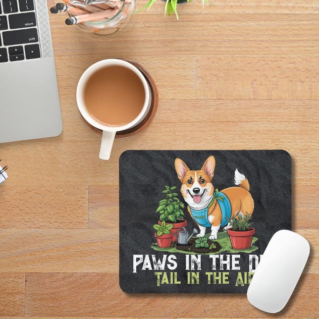 Witty Corgi Mousepad (Creator Uploaded)